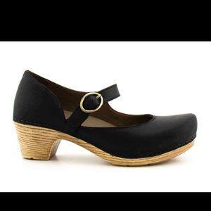 Dansko Missy Black Mary Janes Size 7